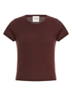 Posse | NWT | Freddie Wool-Cashmere T-Shirt, Size: M
